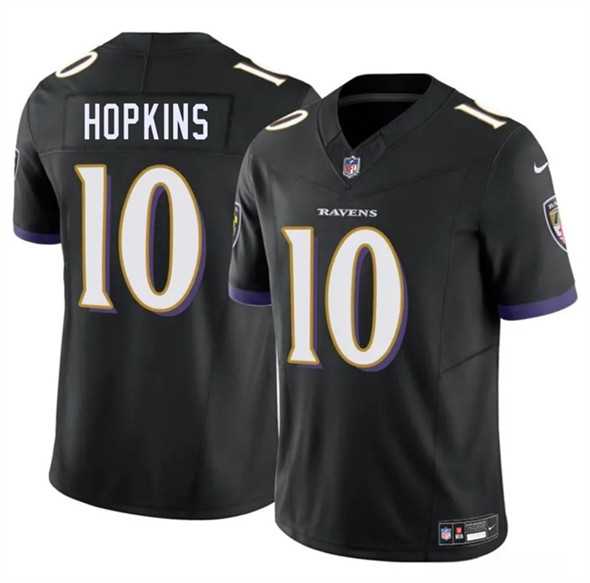 Men & Women & Youth Baltimore Ravens #10 DeAndre Hopkins Black 2025 F.U.S.E. Vapor Limited Jersey,We sell and wholesale Men & Women & Youth Baltimore Ravens #10 DeAndre Hopkins Black 2025 F.U.S.E. Vapor Limited Jersey on line form chian!